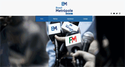 Desktop Screenshot of brasilmetropole.com.br